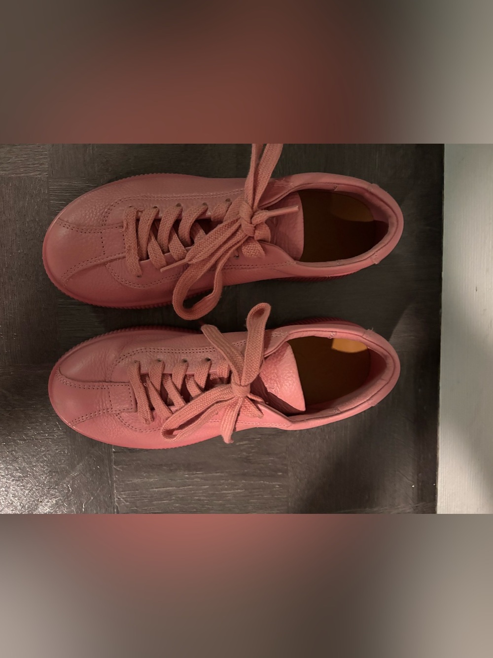 ECCO Soft Zero Sneaker in Pink Size 39/ 8.5 US - Picture 5 of 10